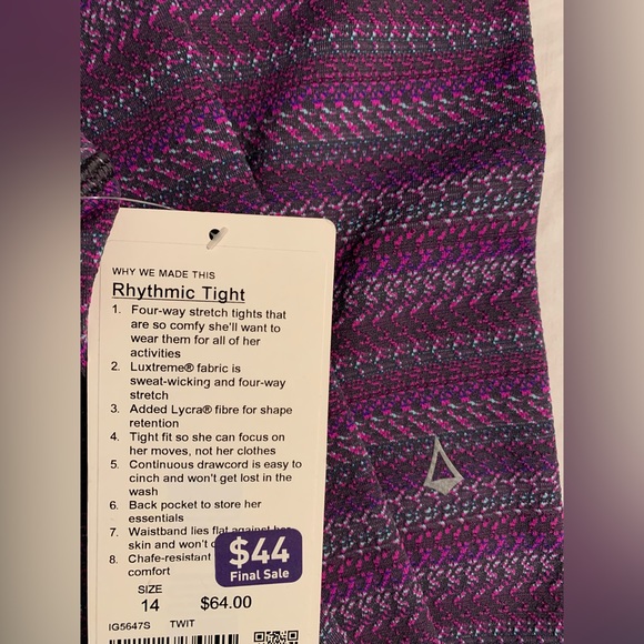 Ivivva by Lululemon Tights - Picture 5 of 5